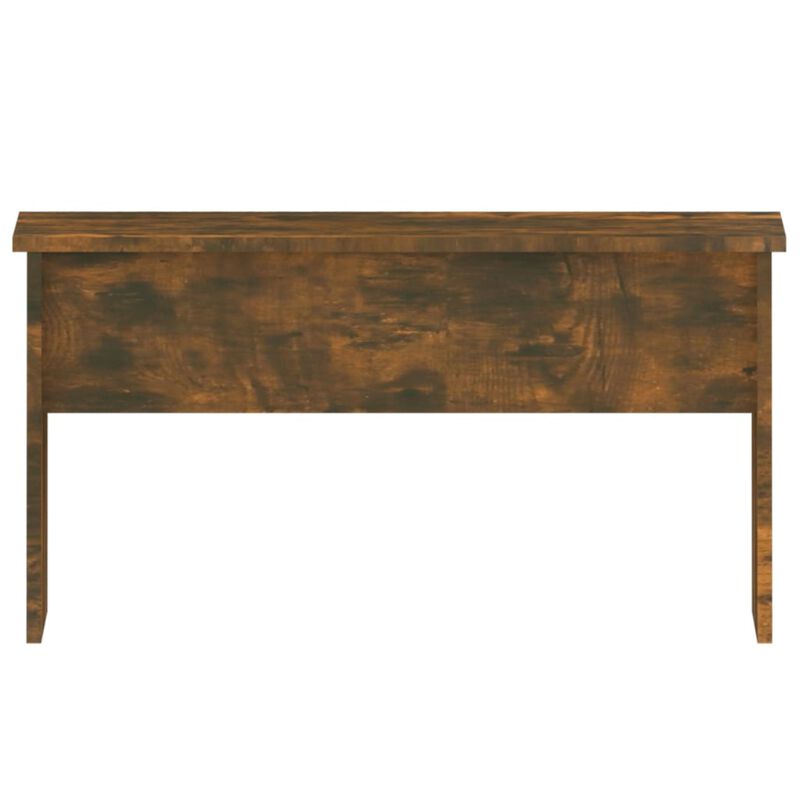 vidaXL Coffee Table Smoked Oak 31.5"x19.9"x16.3" Engineered Wood