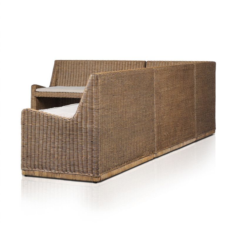 Senna 132" L-Shaped Dining Banquette