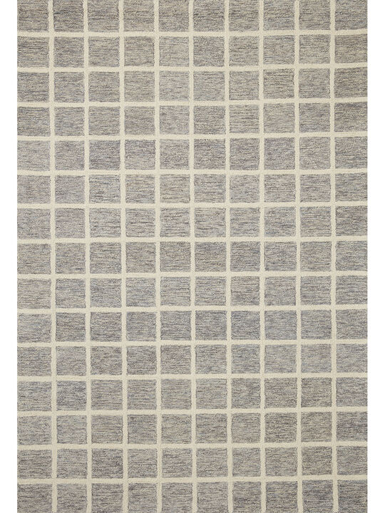 Polly POL05 Slate/Ivory 8'6" x 11'6" Rug