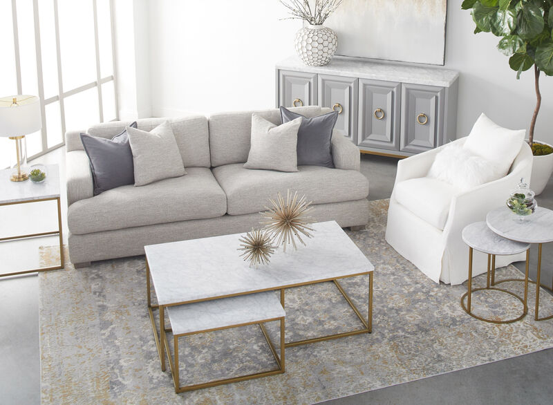 Round Nesting Accent Table