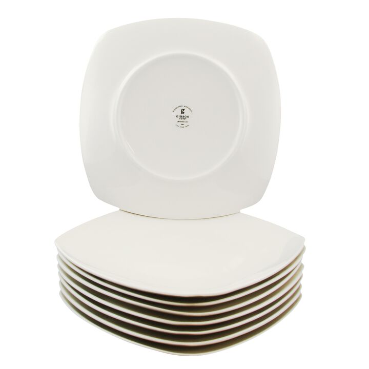 Gibson Simplicity Buffetware 8 Piece Salad Plate