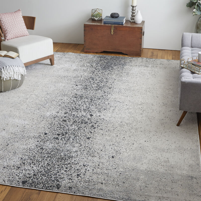 Astra 39L2F Ivory/Gray/Black 8' x 10' Rug