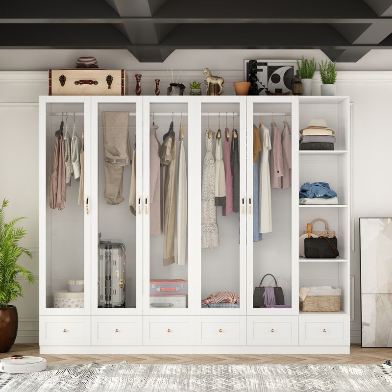 Modular Closet System Wardrobe Units Armoires Home Organization