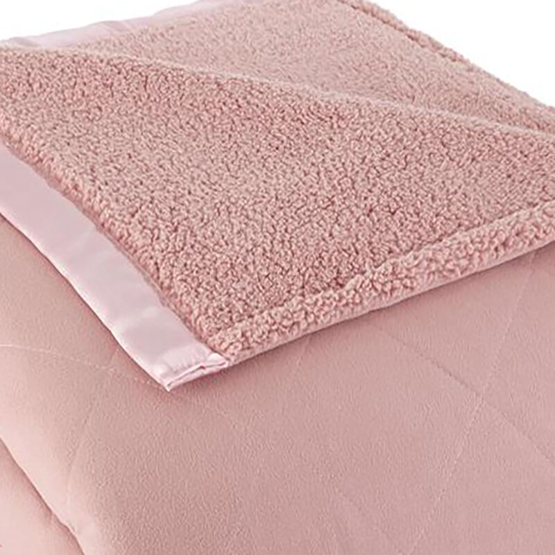 Shavel Micro Flannel Heating Technology Luxuriously Soft Stripe Sherpa Electric Blanket - Twin 62x84" - Metro Stripe