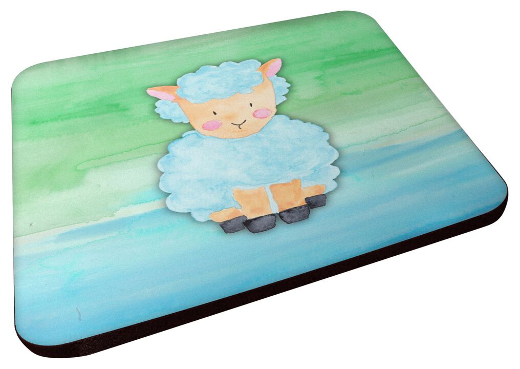 Caroline's Treasures Sheep Lamb Watercolor Decorative coasters, 3.5, Multicolor