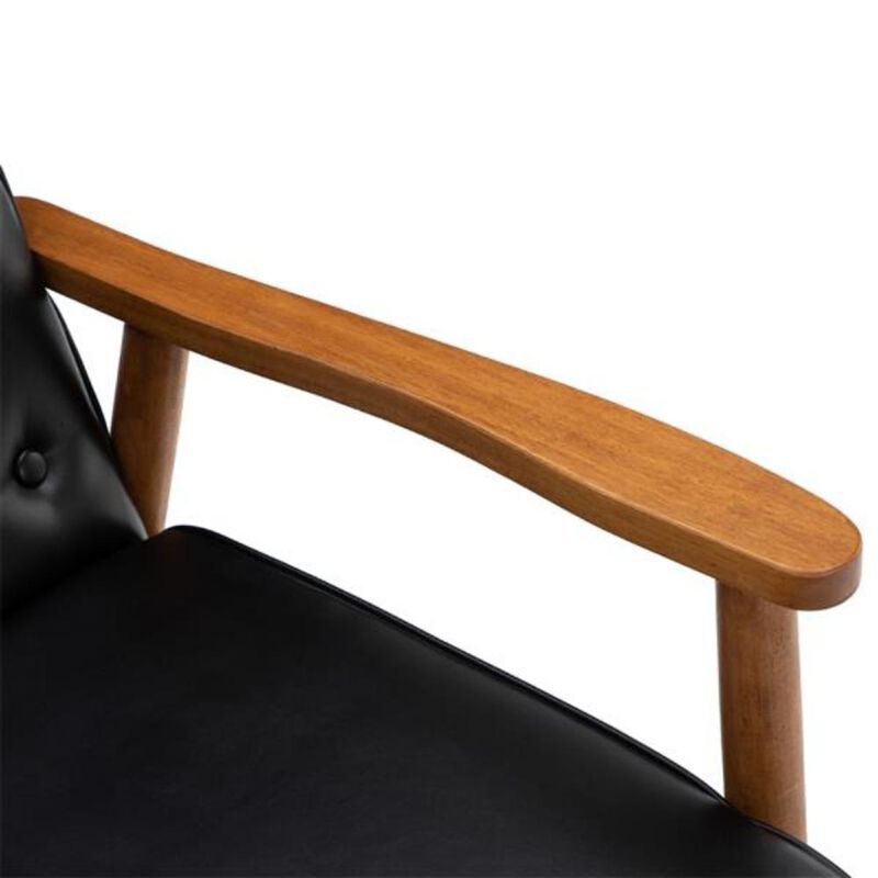 Modern Wooden Single Chair Stylish and Comfortable Seating for Home or Office