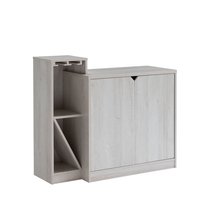 Wine Cabinet White Oak