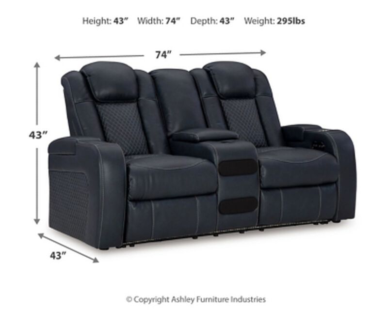 Fyne-Dyme PWR Recline Loveseat