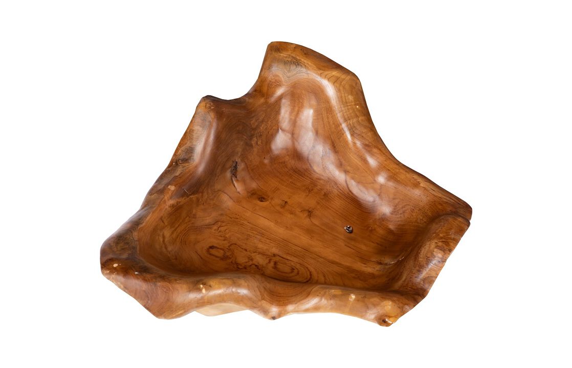 Natural Carving Large Bowl