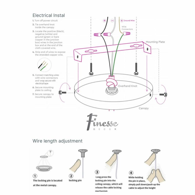 Lisbon Chandelier Chrome Metal Integrated LED Dimmable