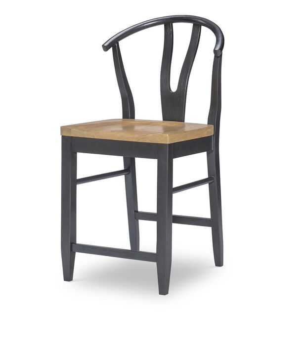 Wishbone Back Counter Ht Chair