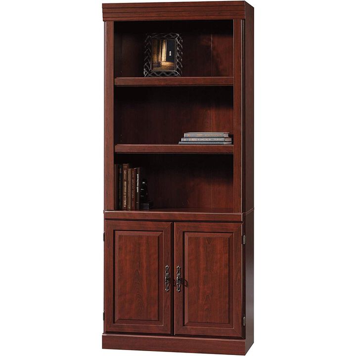 3-Shelf Wooden Bookcase with Storage Drawer for Home and Office