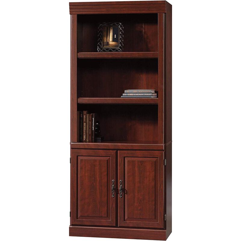 3-Shelf Wooden Bookcase with Storage Drawer for Home and Office