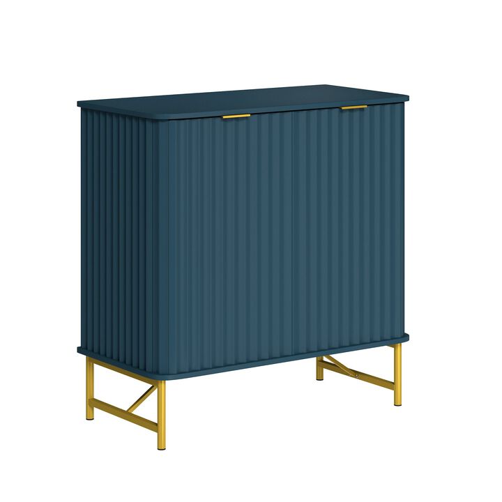 2-Door Accent Cabinet Storage Cabinet