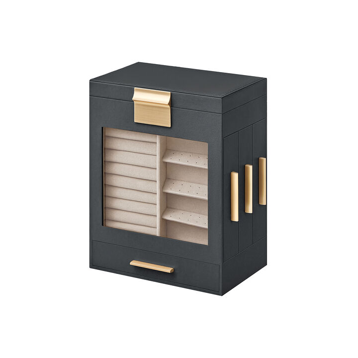 5-Layer Jewelry Storage Organizer with Drawers