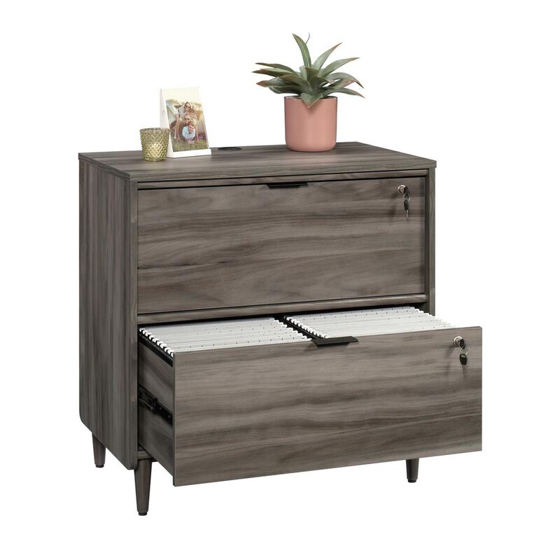 Belen Kox Contemporary Jet Acacia Lateral File, Belen Kox