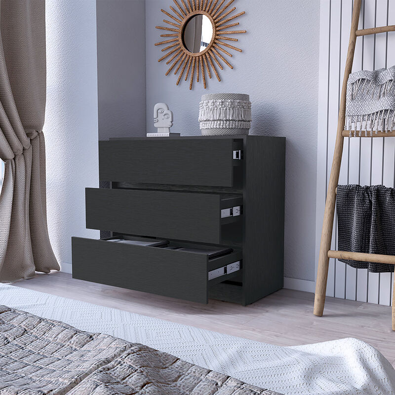 Dresser Maldus, Bedroom, Black
