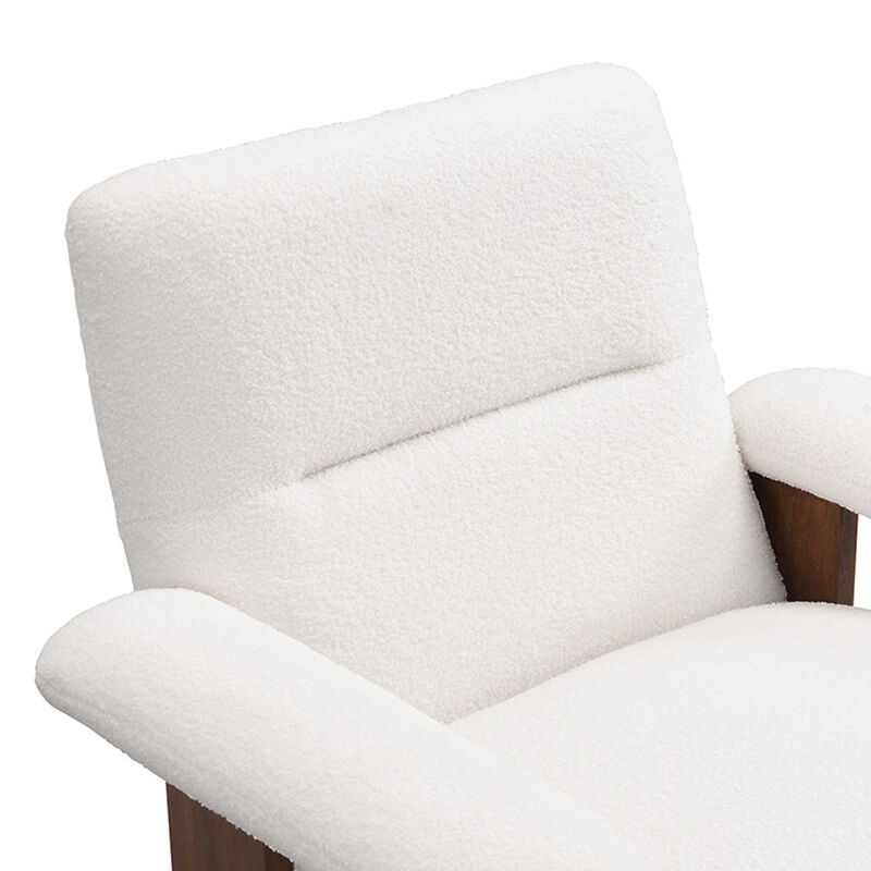 Merax Modern Accent Chair with Ottoman
