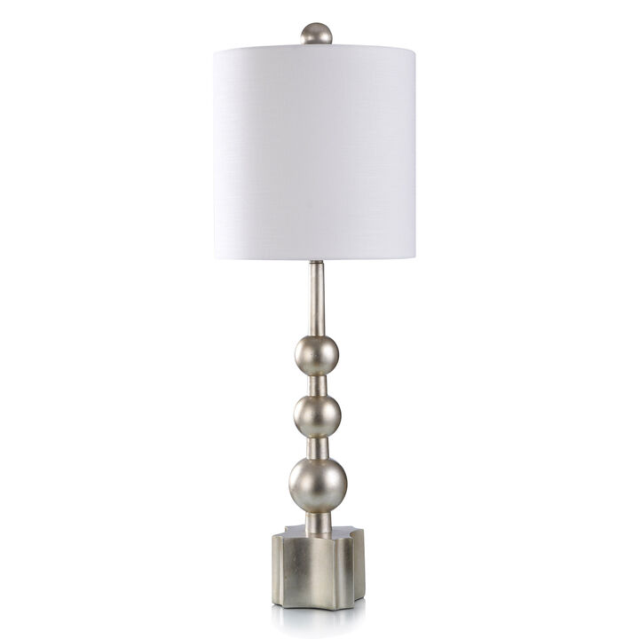 20th Century Silver Poly Lamp