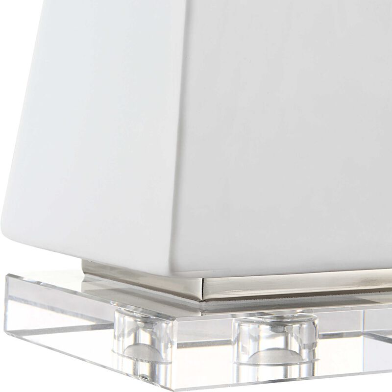 Great Pyramids in White (Set Of 2)