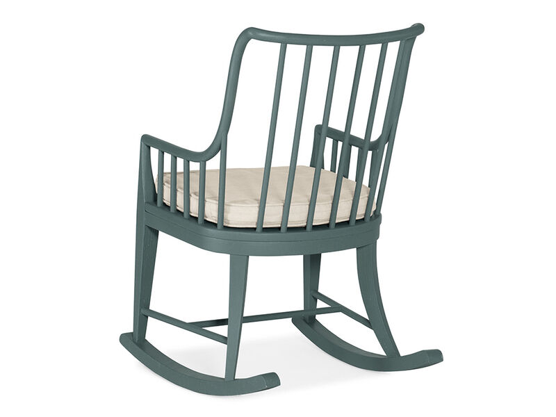 Serenity Moorings Rocking Chair in Blue Seaspray