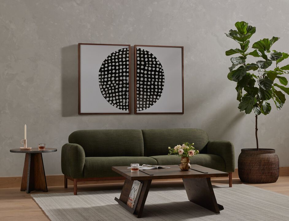Global Disco Diptych, Black