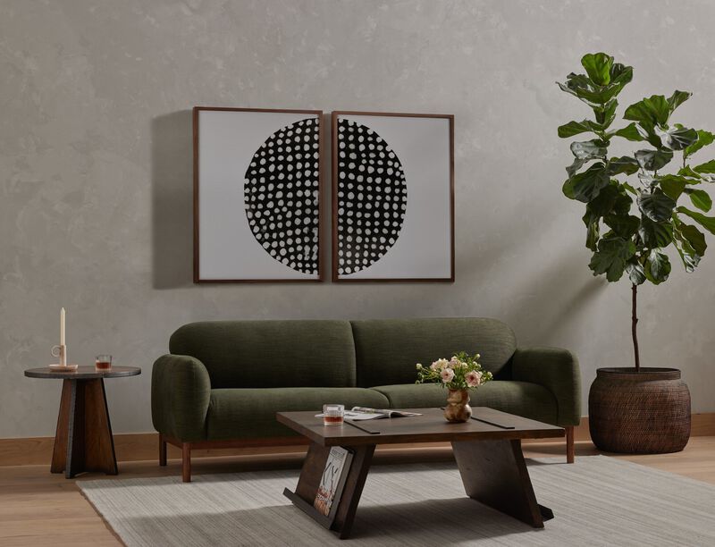 Global Disco Diptych, Black
