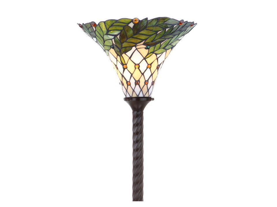 Botanical Torchiere LED Floor Lamp