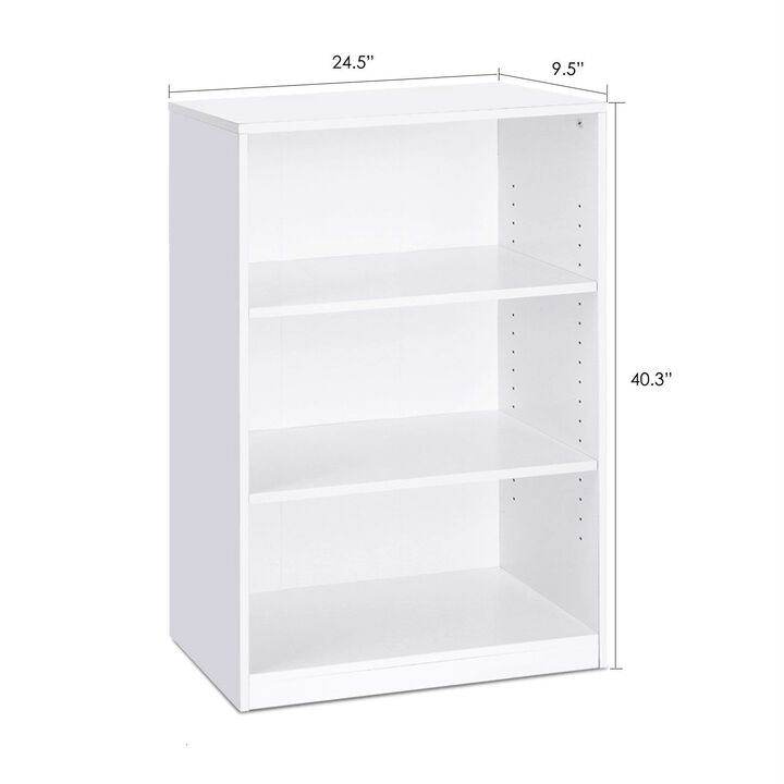 Hivvago Modern 3-Tier Bookcase