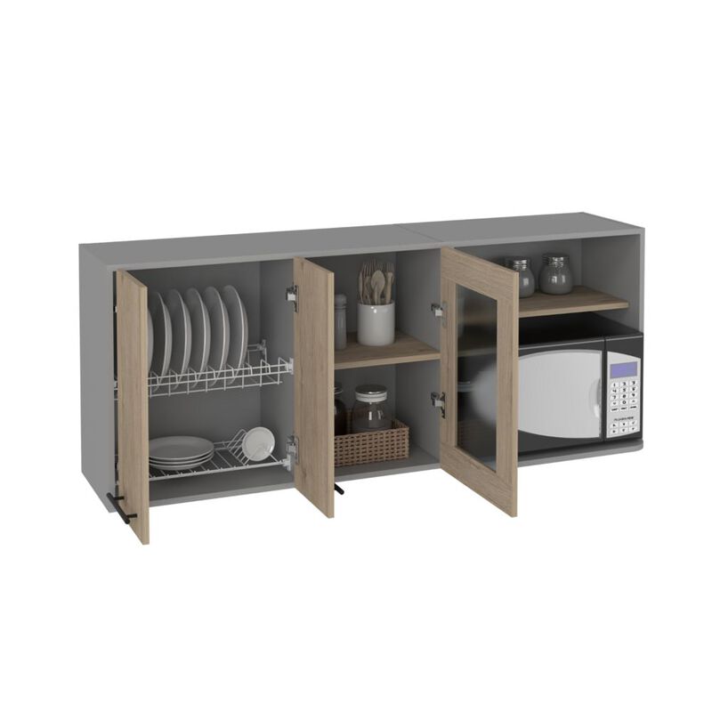 Wall Cabinet Retrit, Kitchen, Light Pine