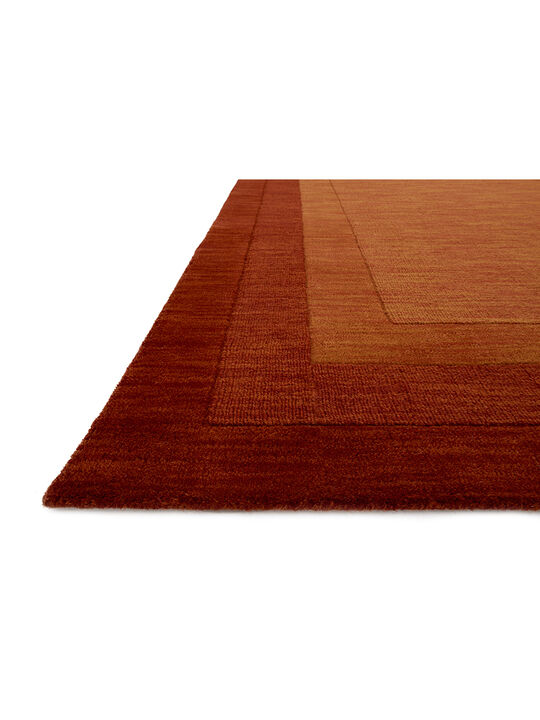 Hamilton HM01 Rust 3'6" x 5'6" Rug