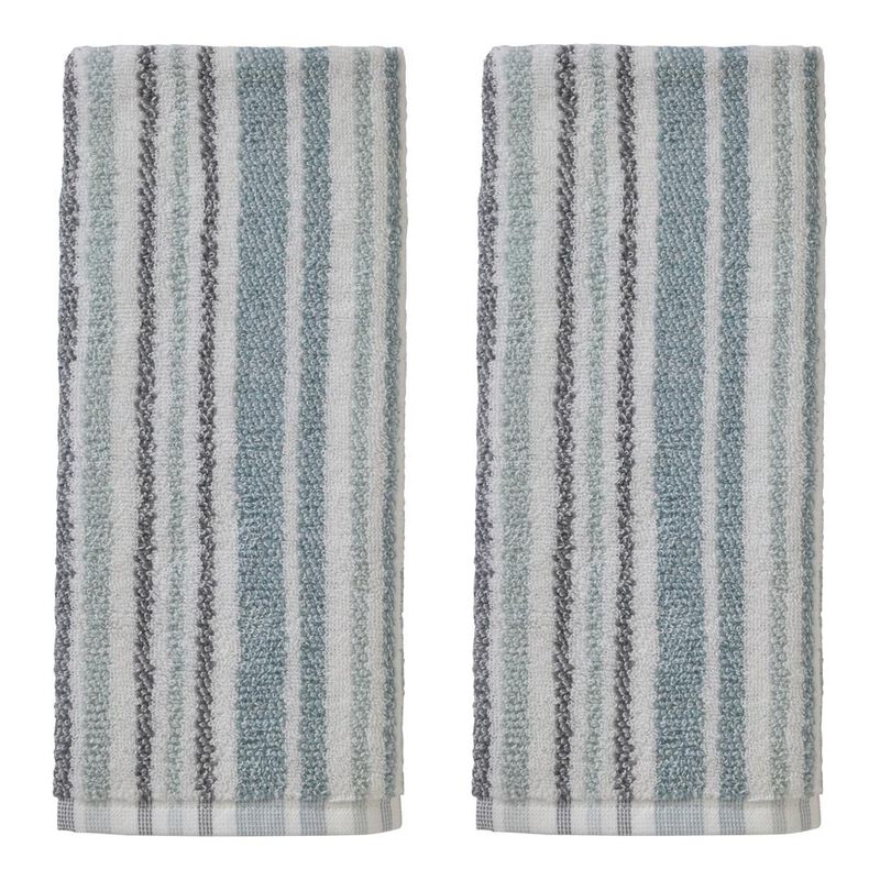 SKL Home Farmhouse Stripe Hand Towels - Set of 2 - 16x26", Multicolor