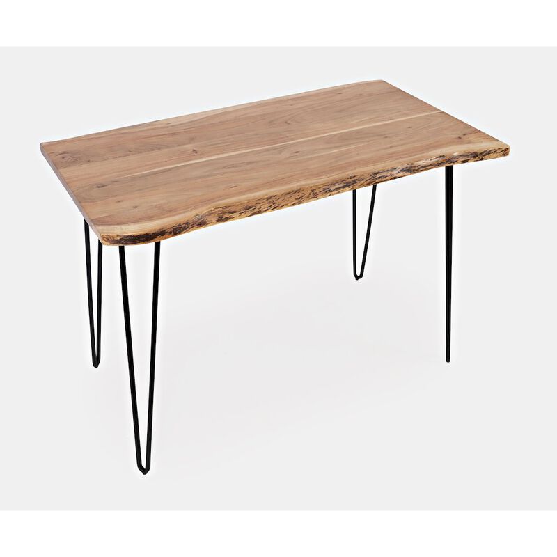 Jofran Nature's Edge Solid Acacia Five Piece Counter Height Dining Set