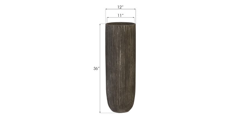 Fluted Large Planter