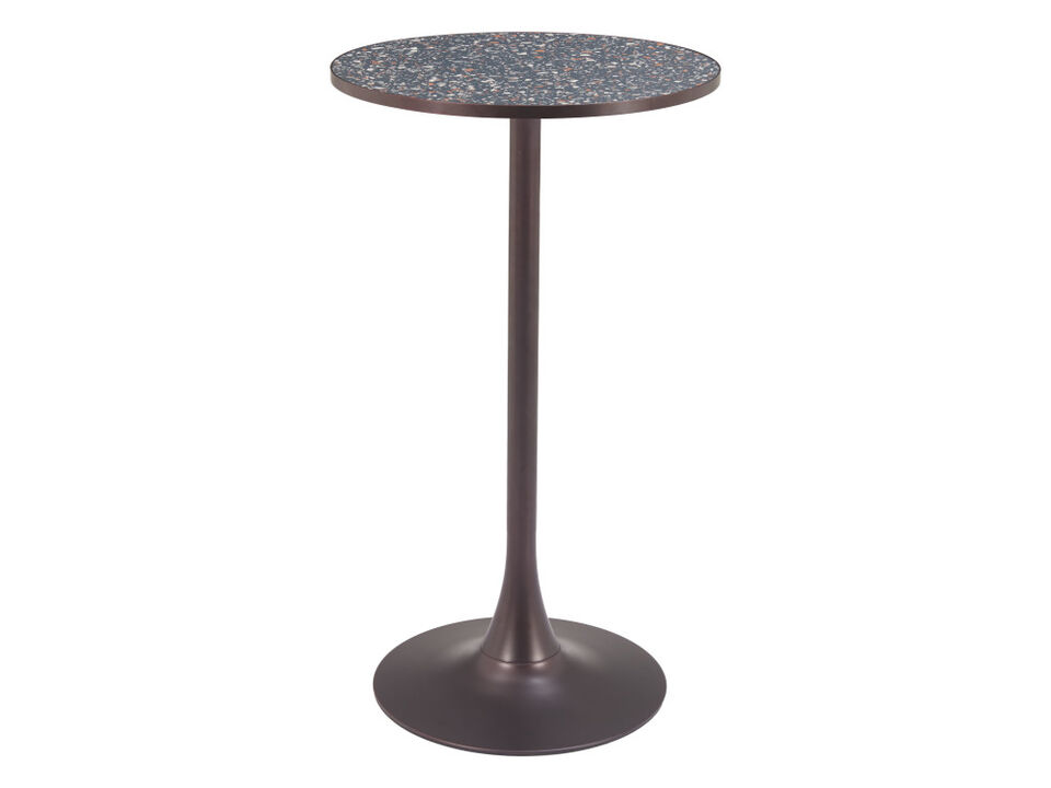 Bite Bar Table Black & Bronze