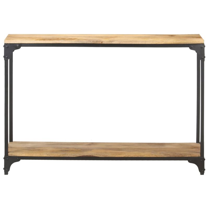 vidaXL Console Table 43.3"x11.8"x29.5" Solid Mango Wood