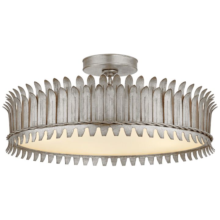 Leslie 21" Semi-Flush