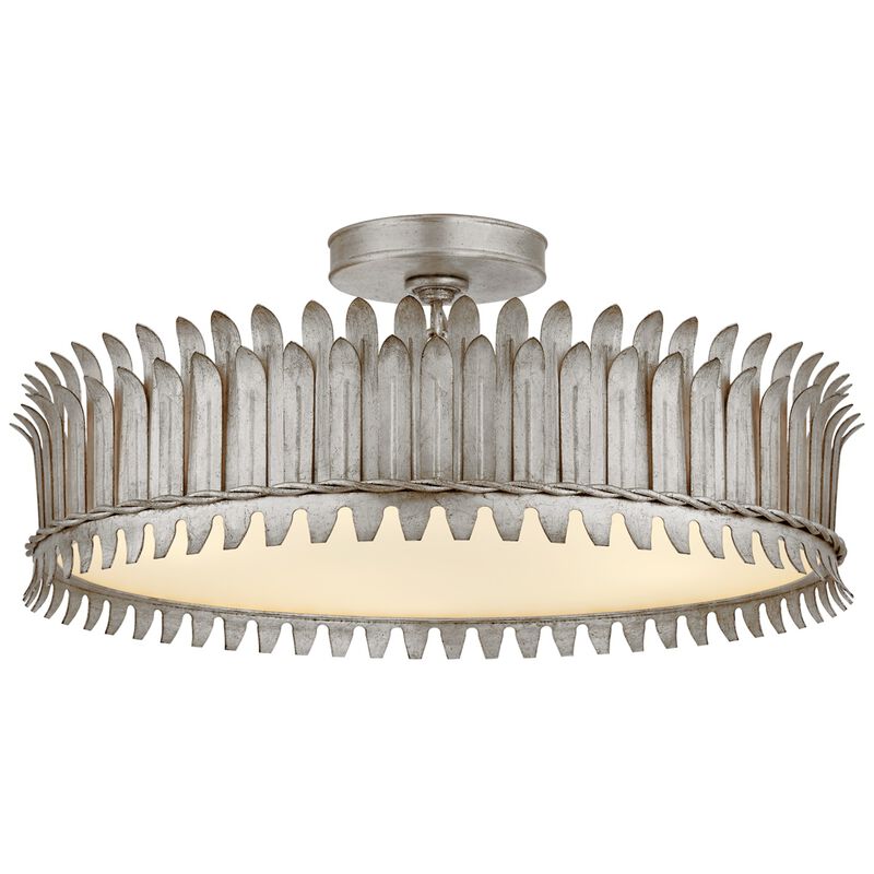 Leslie 21" Semi-Flush