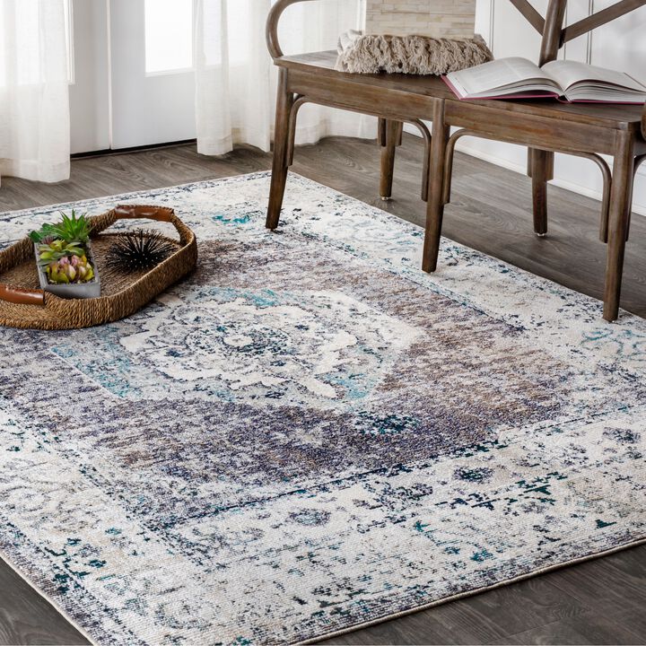 Ankara Vintage Medallion Area Rug