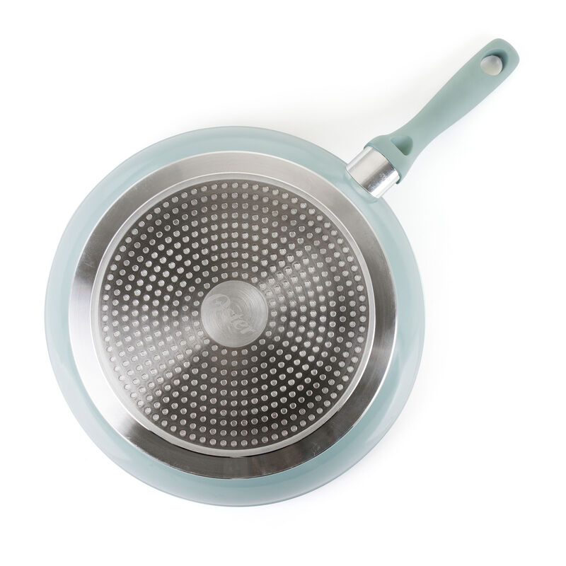 Oster Lynhurst 2 Piece Aluminum Nonstick Frying Pan Set in Blue