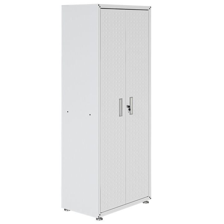 Fortress White Garage Cabinet Fortress White Garage Cabinet