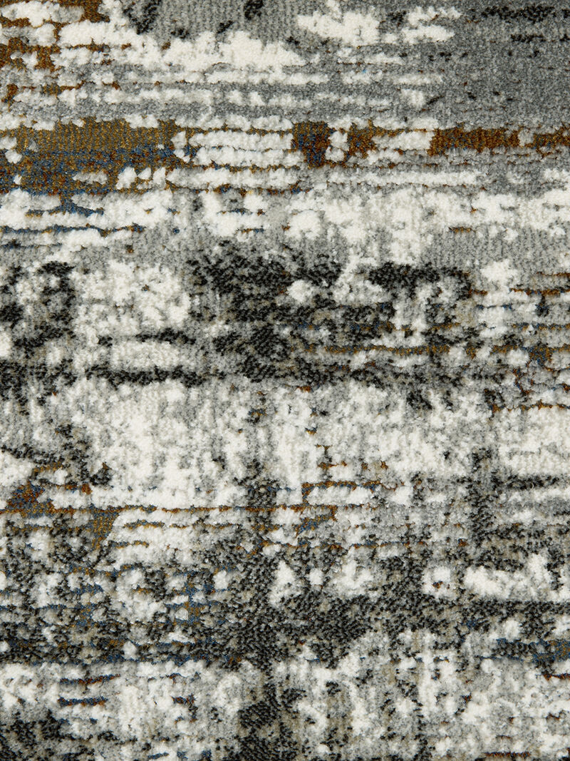 Gemini 3'10" x 5'5" Charcoal Rug