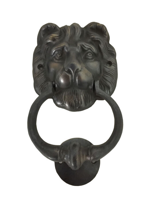 Lion Head Brass Door Knocker (Big)