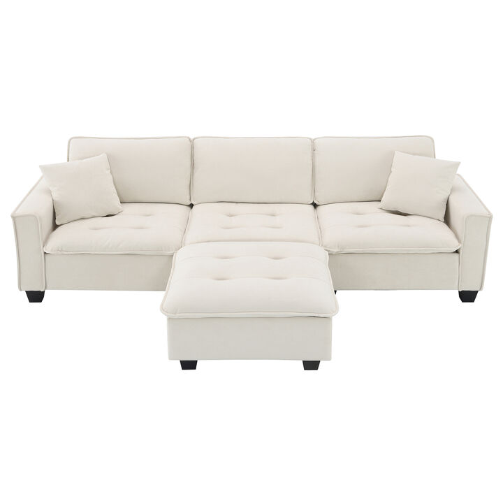 Merax Modern Convertible Sectional Sofa