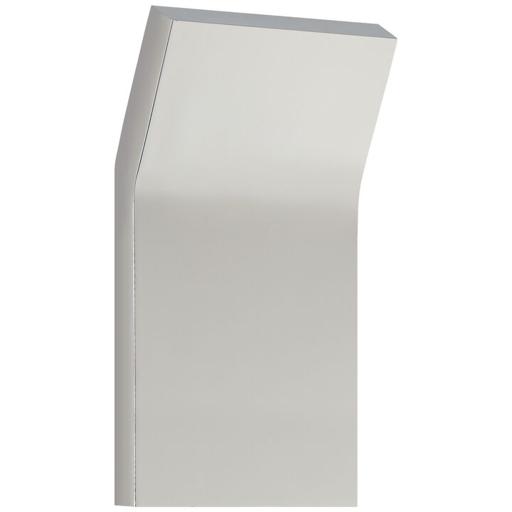 Bend Medium Square Light in Polished Nickel