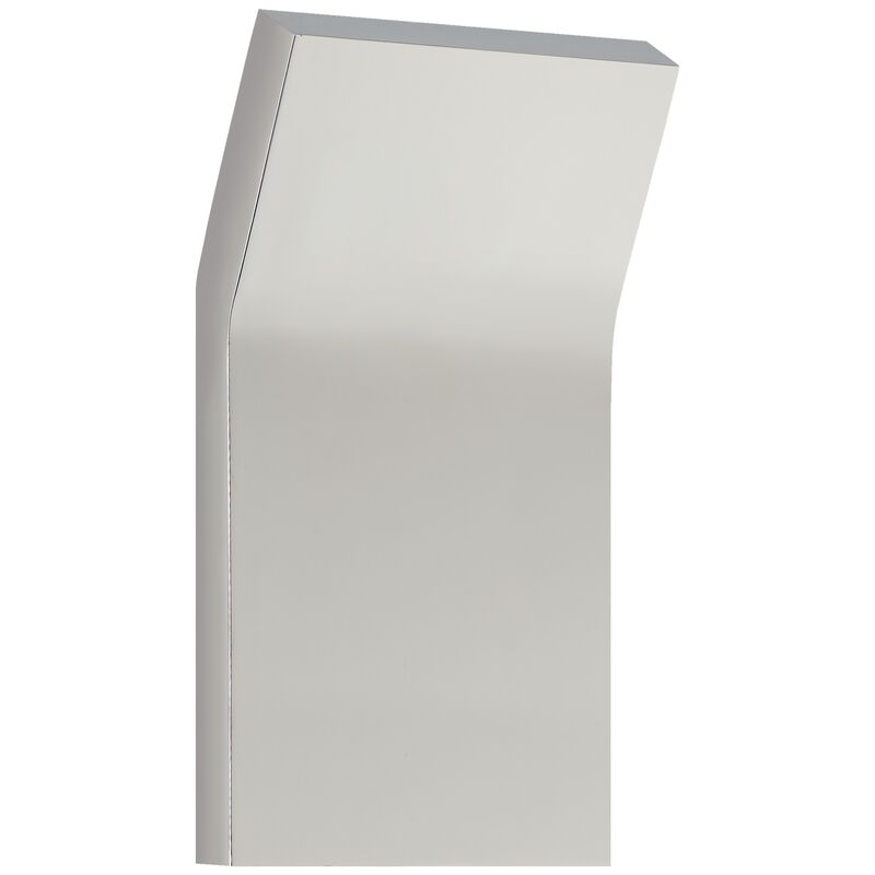 Bend Medium Square Light in Polished Nickel