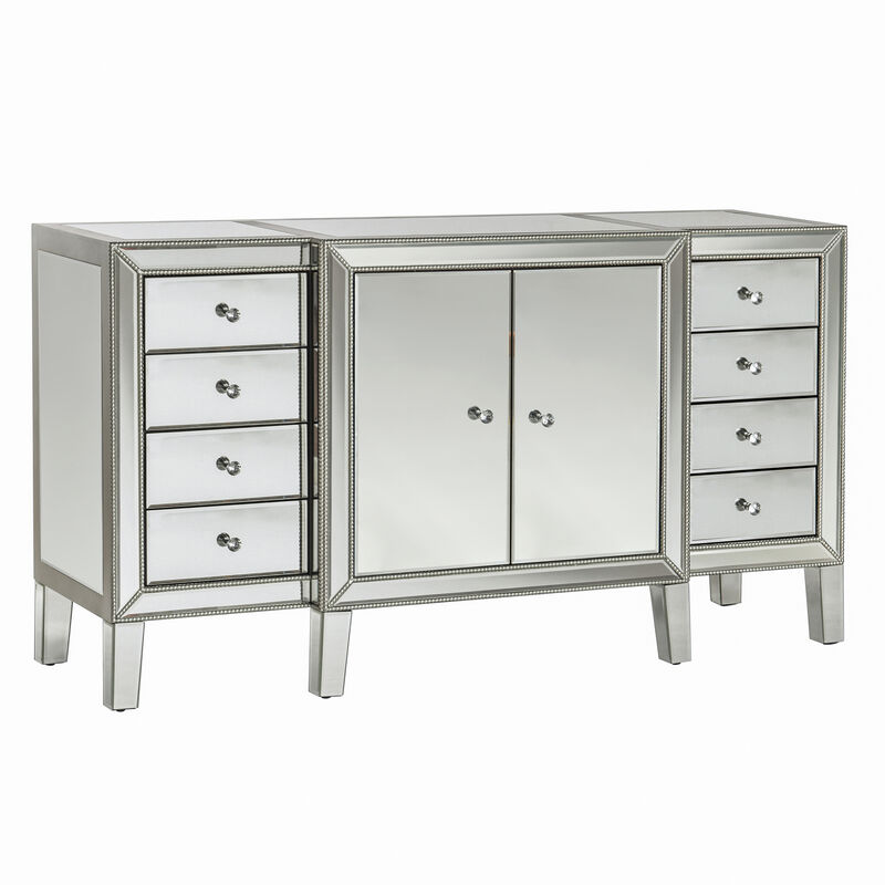Eight Drawer Two Door Buffet