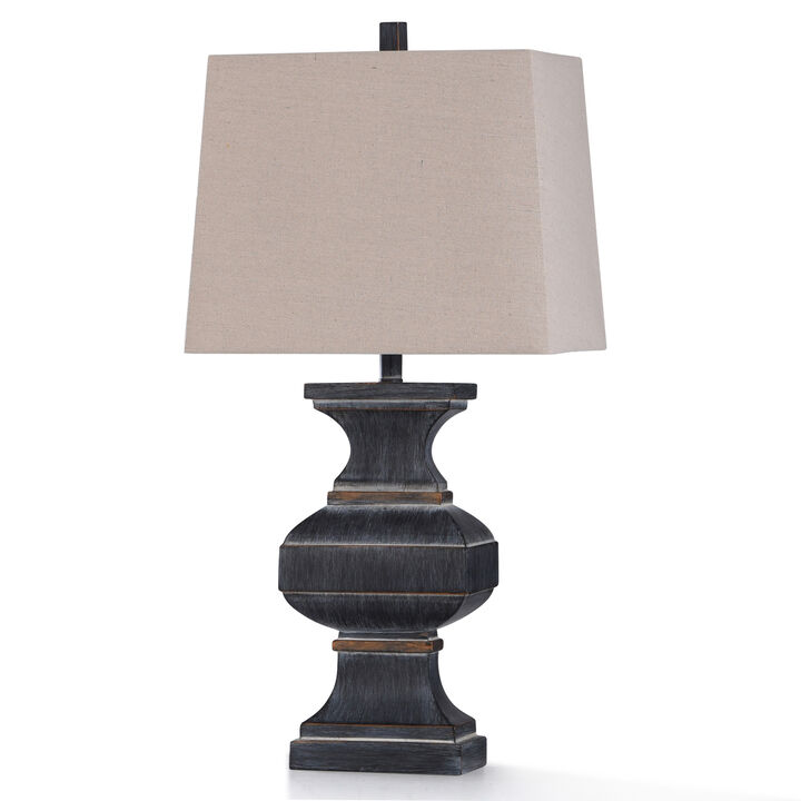 Copper Malta Black Table Lamp (Set of 2)