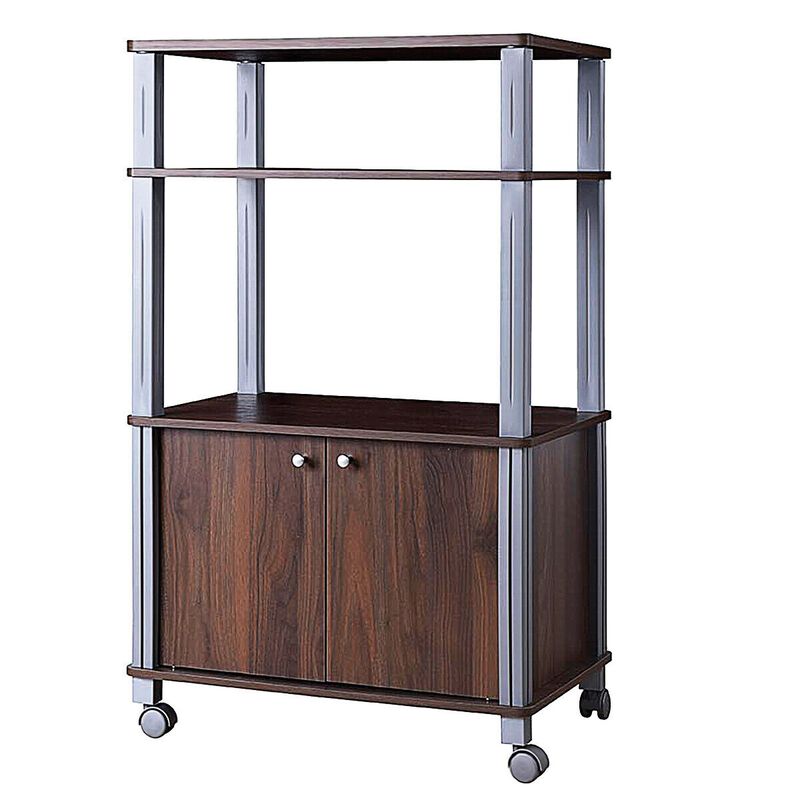 Microwave Rack Stand Rolling Storage Cart