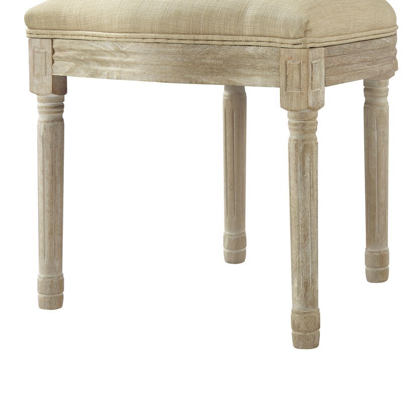 Rustic Manor Felicia Linen Dining Chair